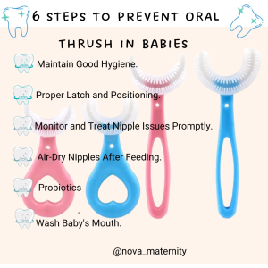 6 steps to prevent oral thrush in babies