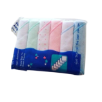 6pack cotton baby washcloths