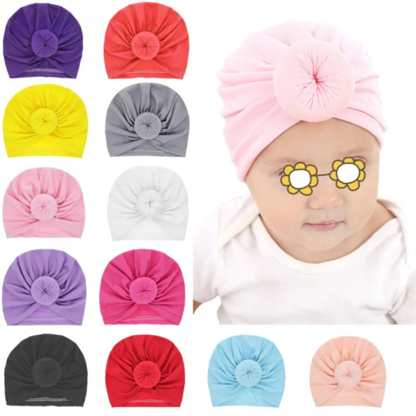 baby headwrap knot turbans