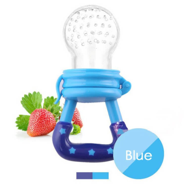 blue baby fruit feeder pacifier