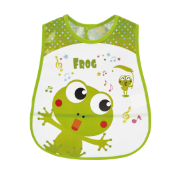 frog momeasy waterproof baby bib