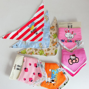 girls baby bandana bibs