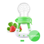 green baby fruit feeder pacifier