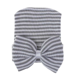 grey baby bowtie hat