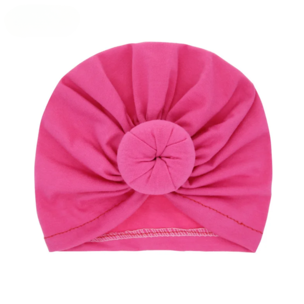 pink baby headwrap knot turban