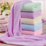 plain cotton baby bath towels