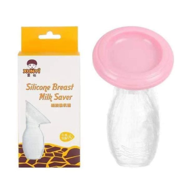 silicone breast pump milk saver