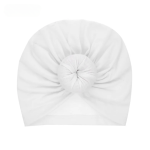 white baby headwrap knot turban