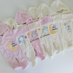 baby light fleece romper