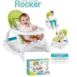 3-in-1 Portable Baby Rocker For Infants Toddlers