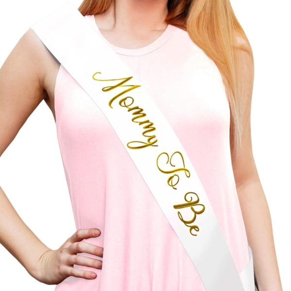 Baby Shower Sash, Mom To Be