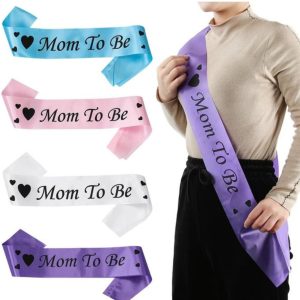 Baby Shower Sash, Mom To Be