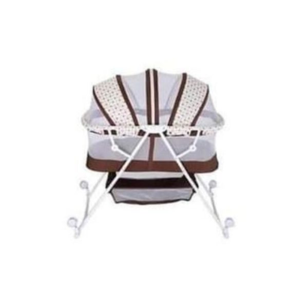 Trendy Foldable Rocking Baby Bassinet, Crib, Cot with Wheels