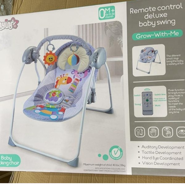 Remote Control Electric Baby Swing