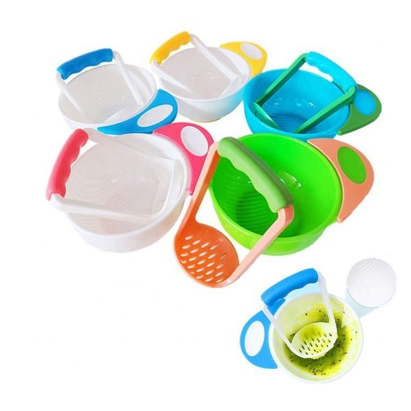 Baby Food Masher and Bowl