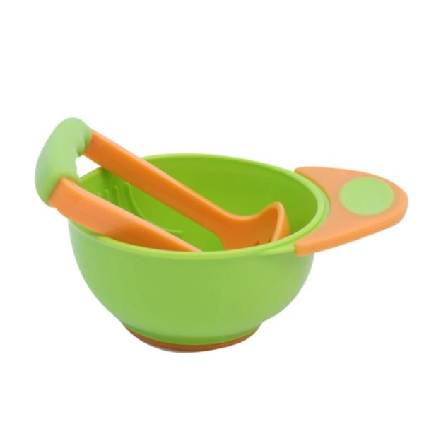 Baby Food Masher and Bowl