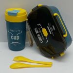 Lunch Box, Water Bottle and Spoon