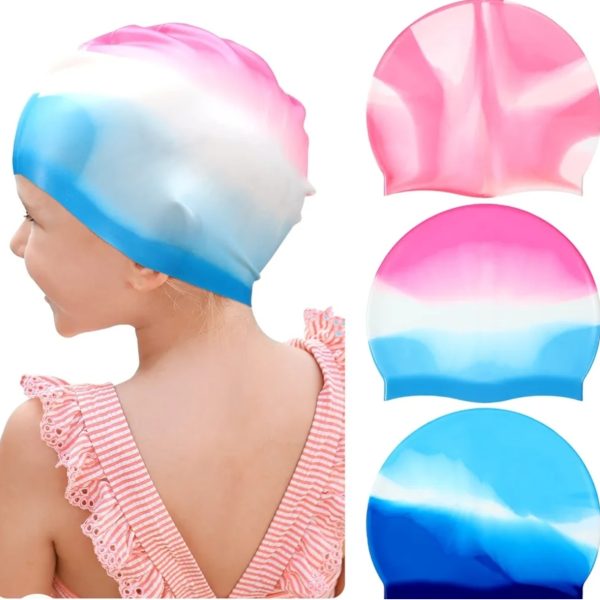 Kids Silicone Swim Cap