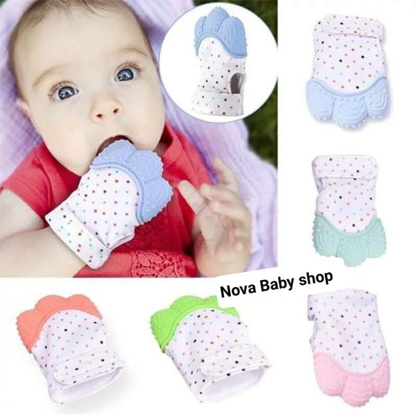 Baby Teething Mitten Glove