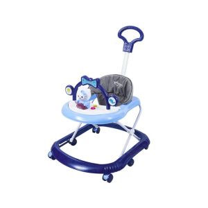 Baby Walker With Music, Toys And Push Handle