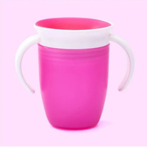 Anti-Spill 360 Training Cup, Baby Learning Drinking Magic Cup