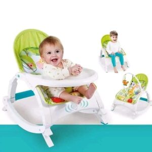 3-in-1 Portable Baby Rocker For Infants Toddlers