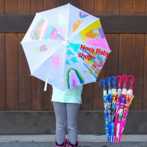 Cartoon Themed Kids Umbrella