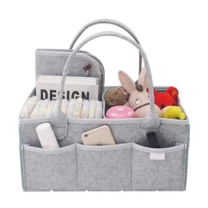 Baby Diaper Caddy Organizer Portable and Versatile Storage Solution